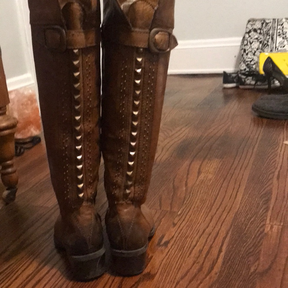 Above the knee boots